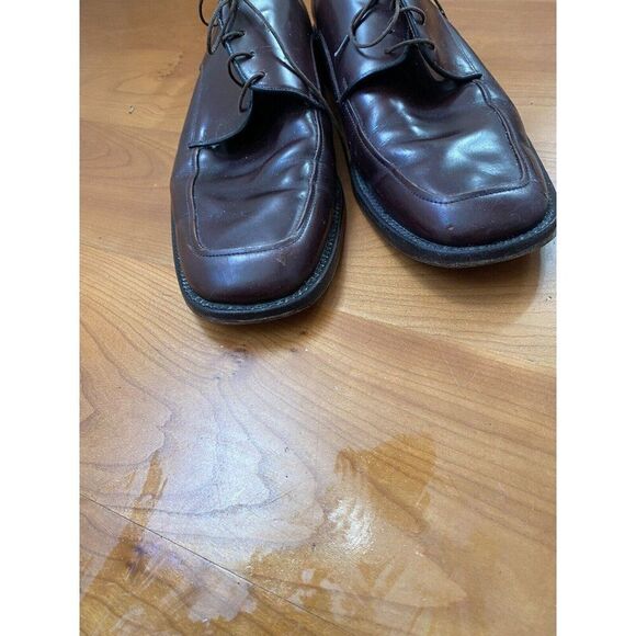 Lottusse Shoes Oxford Oxfords Brown Leather 8.5 Dress main image 6